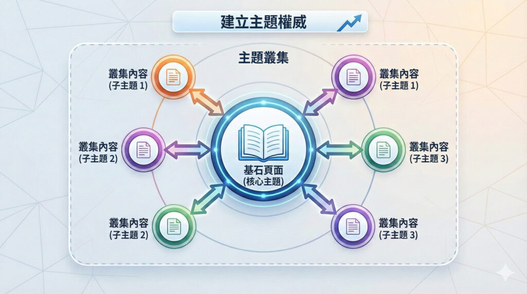 內容深度與連結性：建立主題權威